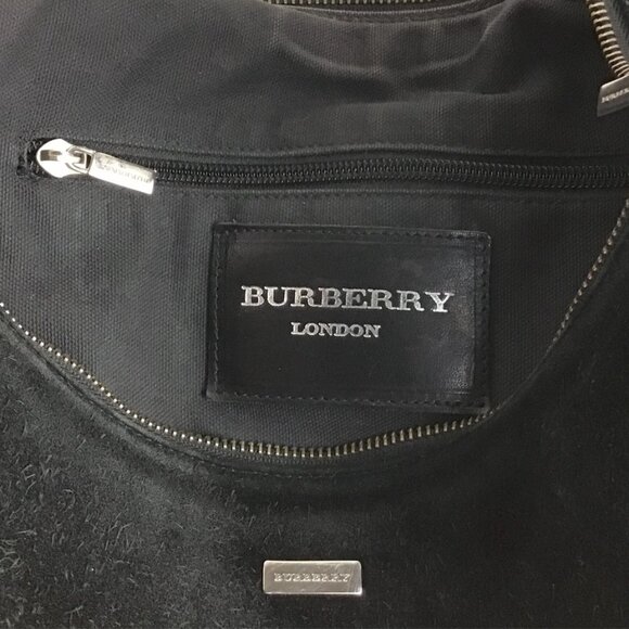 BURBERRY Hobo Large Suede/Leather Big Vintage Bag - Picture 3 of 16